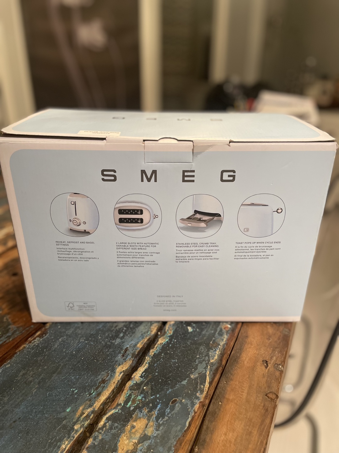 Smeg Two-Slice Toaster - Black - photo 2