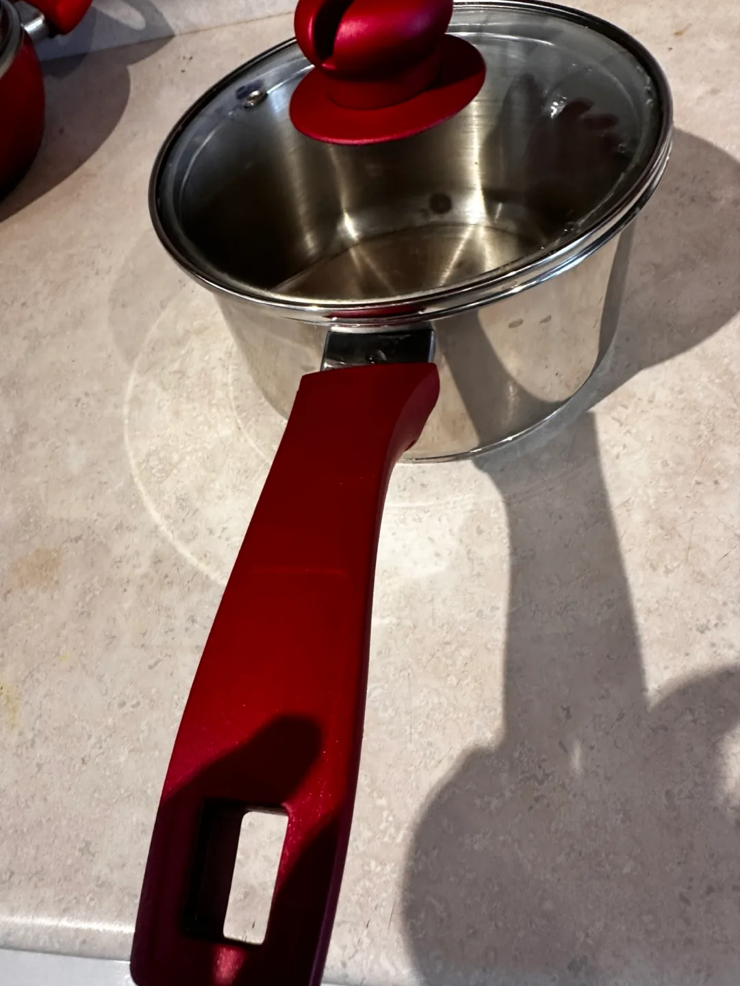 Cookware Set - Pot ,Frying Pan and omlet pan 💚 image indicator(4)