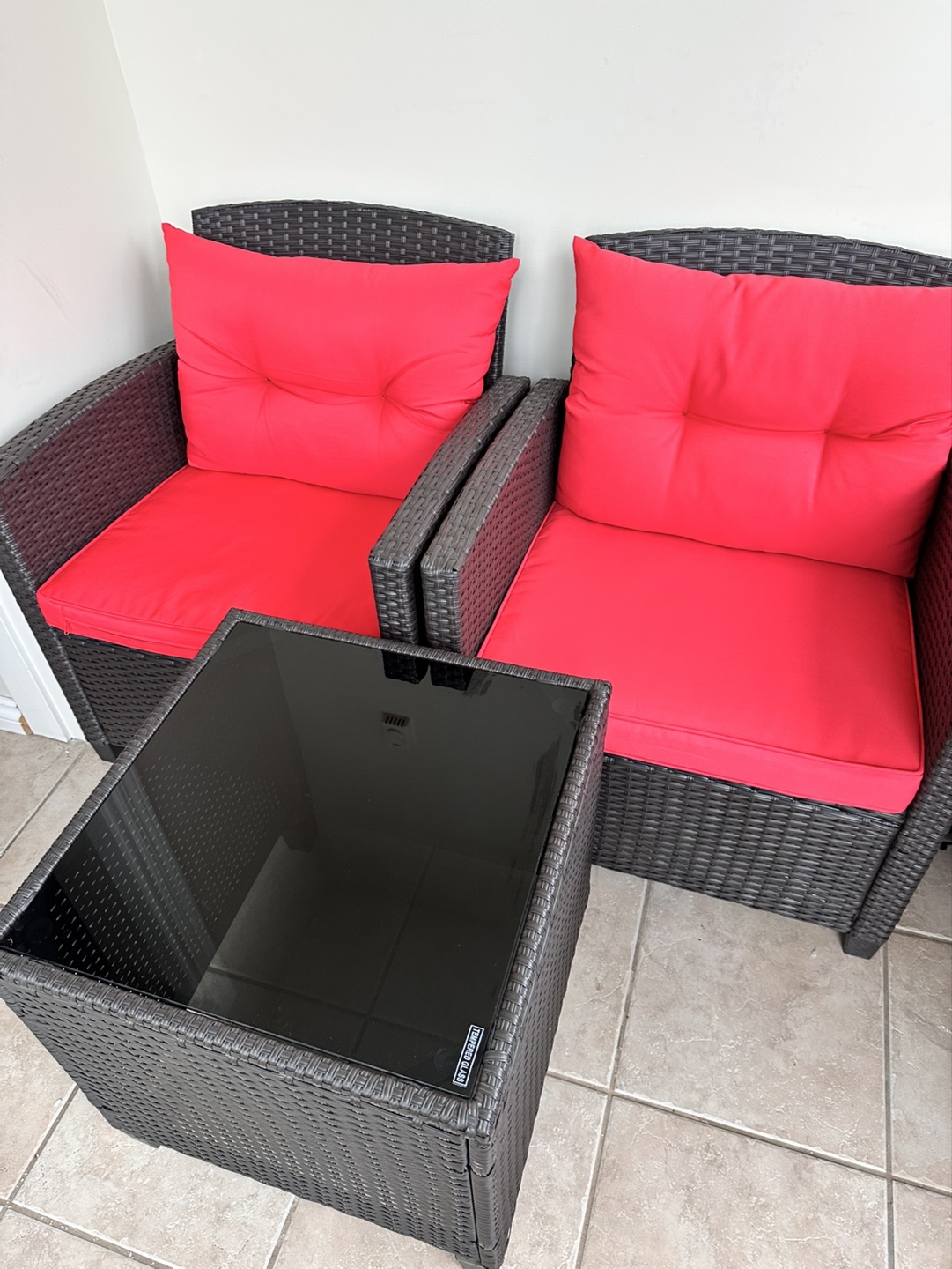 Patio Set - Barely Used