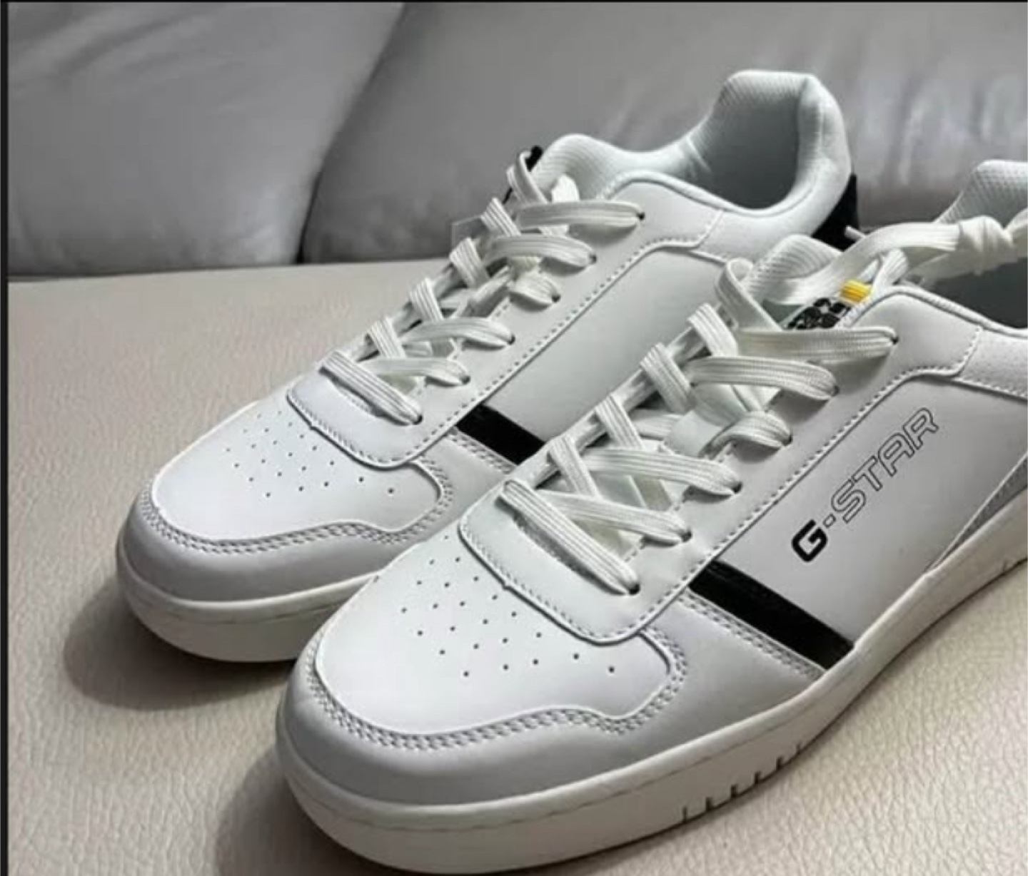 G-Star RAW White Sneakers - Size [Insert Size Here]