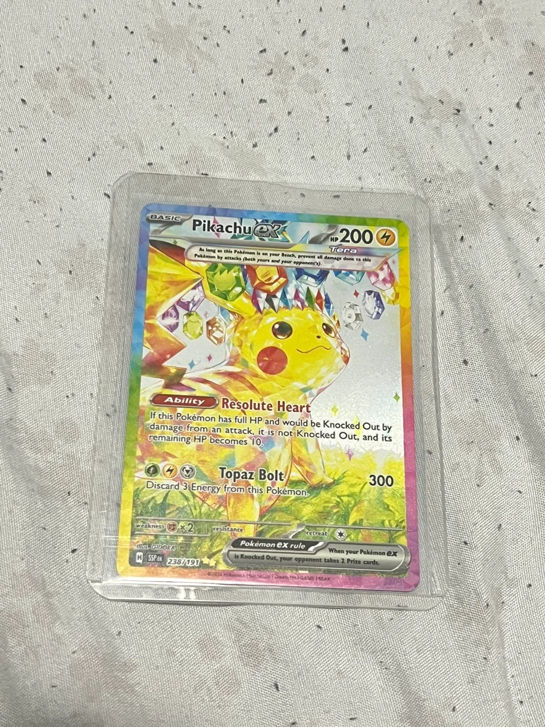 Pokemon Pikachu Ex Surging Sparks image indicator(2)