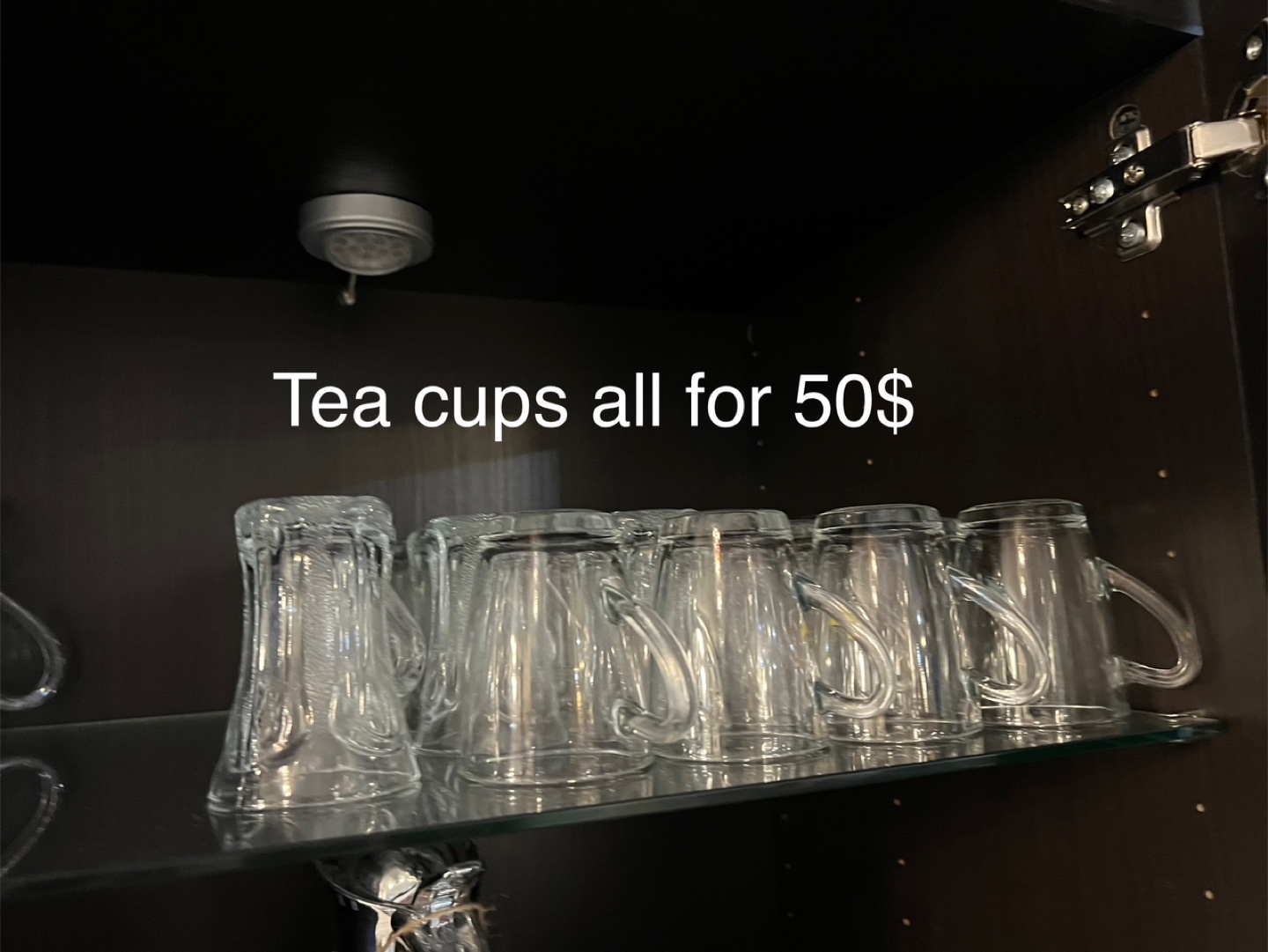 Tea Cups - $50