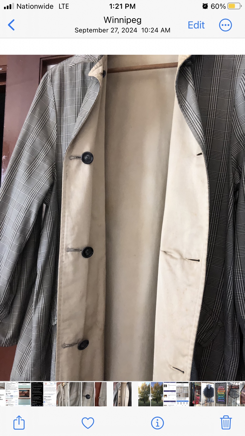 Vintage Reversible Spring Coat - JUST $8 NOW - photo 2