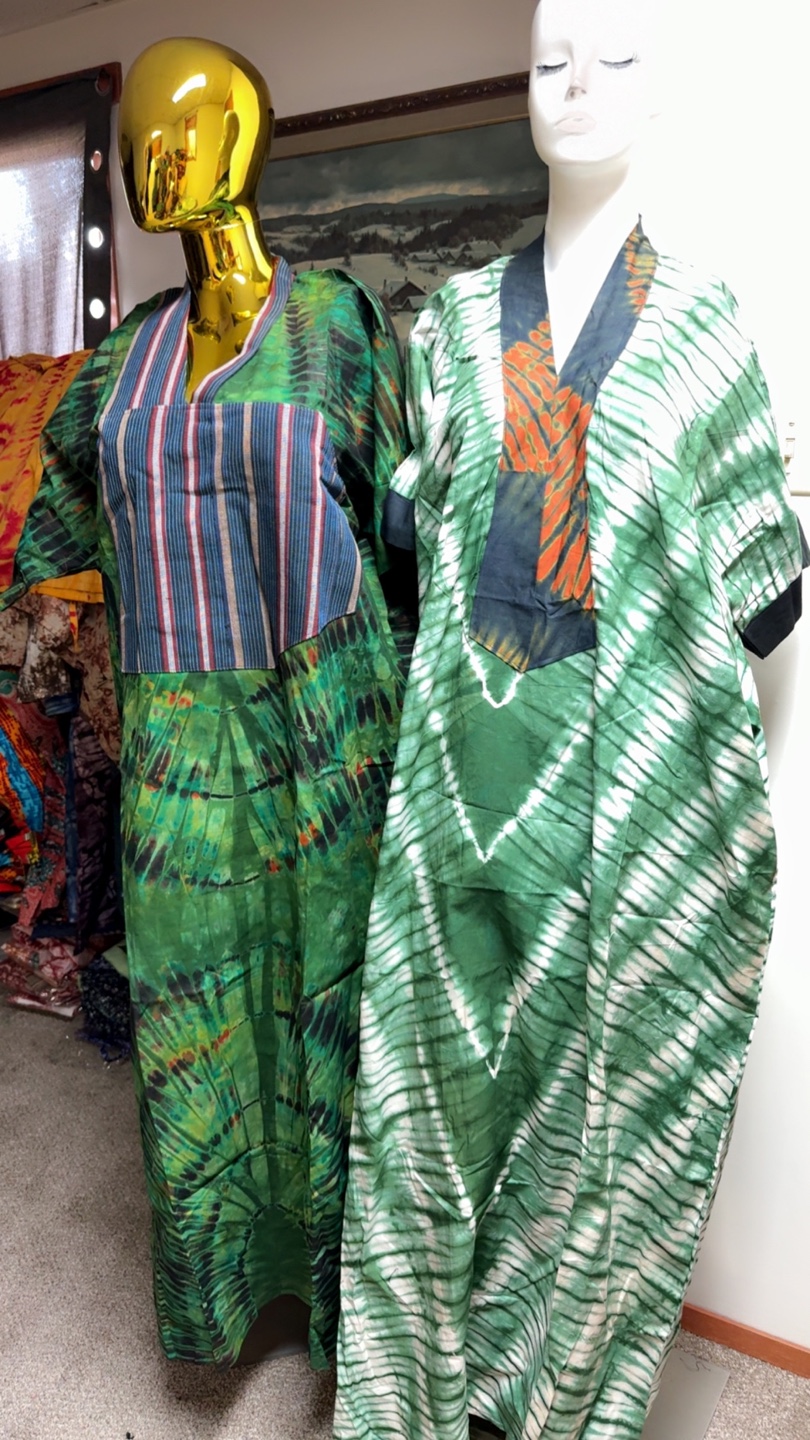 Tie-Dye African Print Maxi Dresses (2) - photo 3