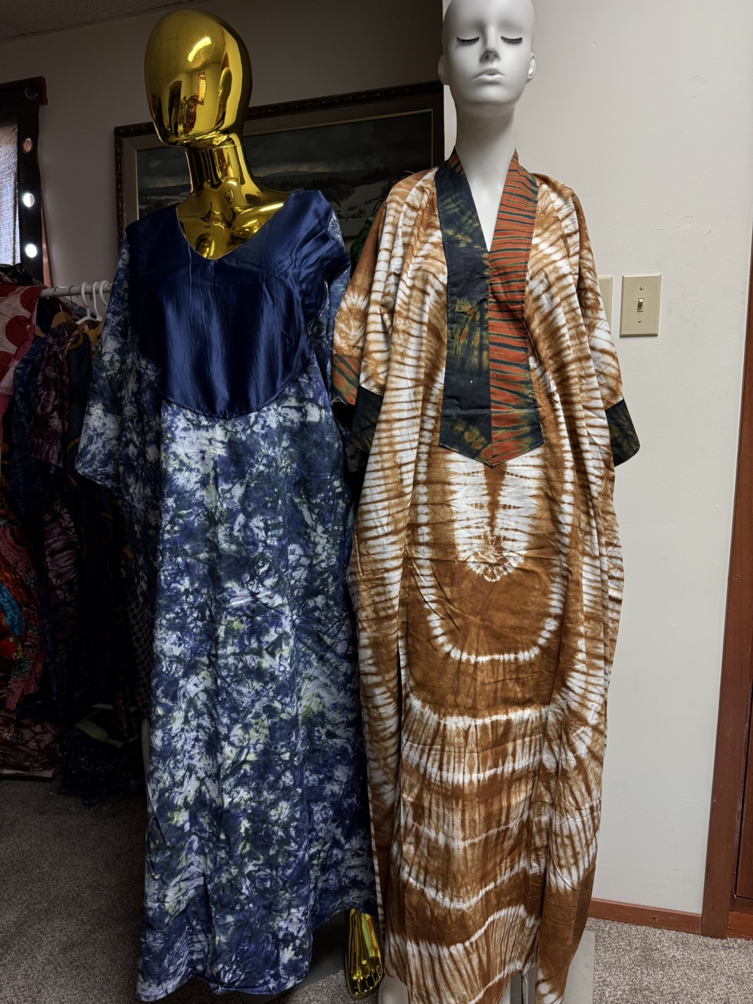 Tie-Dye African Print Maxi Dresses (2) - photo 5