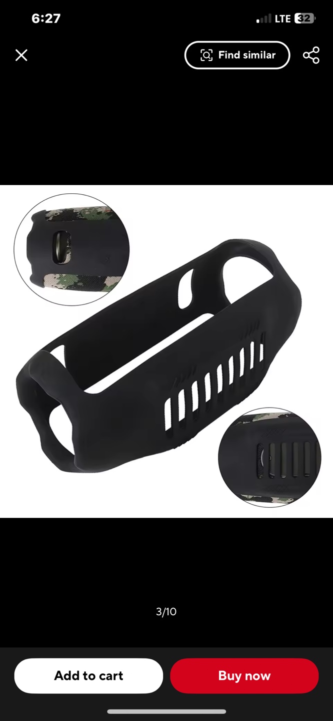 JBL Xtreme 4 Portable Bluetooth Speaker Silicone Case - Camo