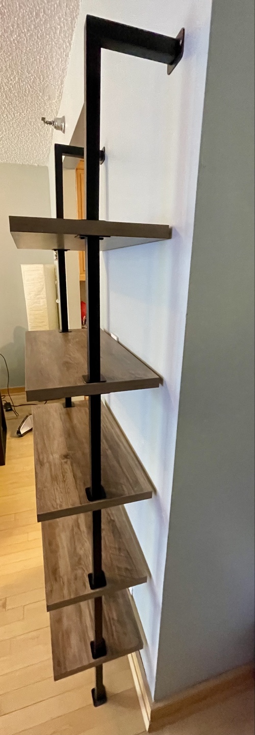 5-Shelf Ladder Bookshelf - photo 2