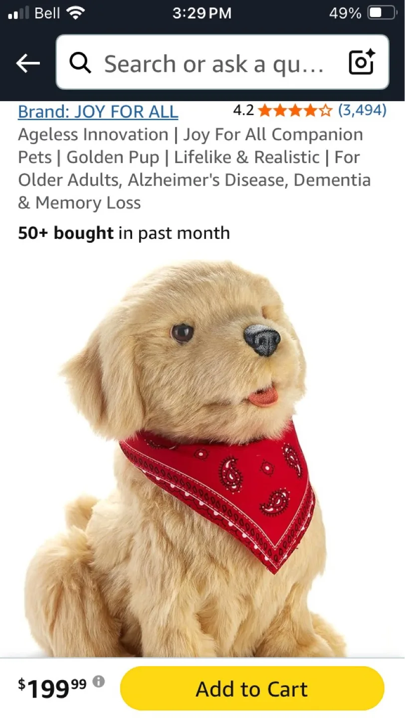 Robotic Companion Toy Dog image indicator(2)