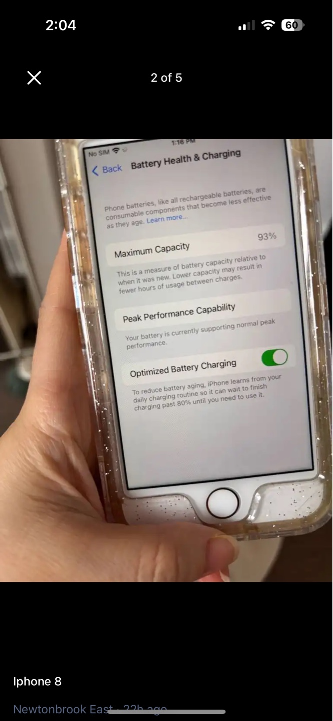 iPhone 8 64GB in Rose Gold with Box and Accessories - photo 2
