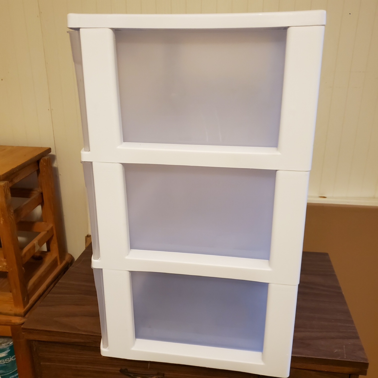 Three-Drawer Plastic Storage Organizer - photo 2
