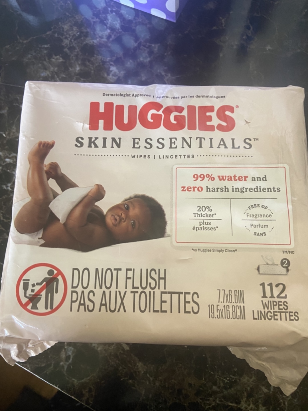 Huggies Skin Essentials Baby Wipes - 112 Count - photo 2