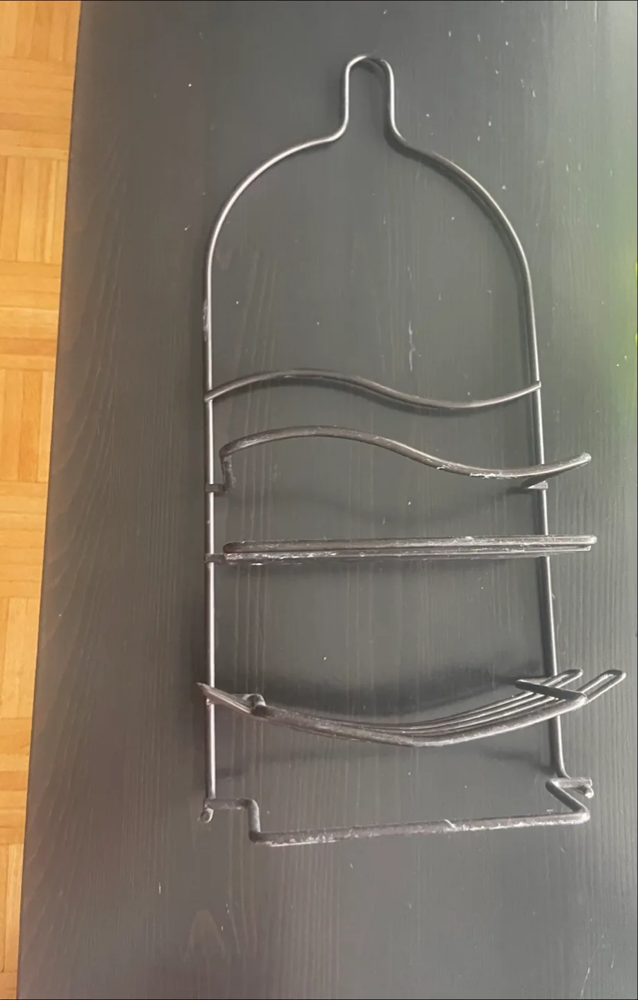 Black Metal Shower Caddy image indicator(3)