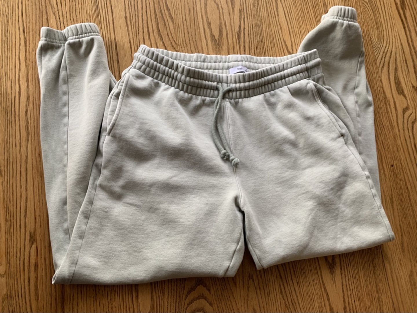 TnA Size Large Light Green Joggers
