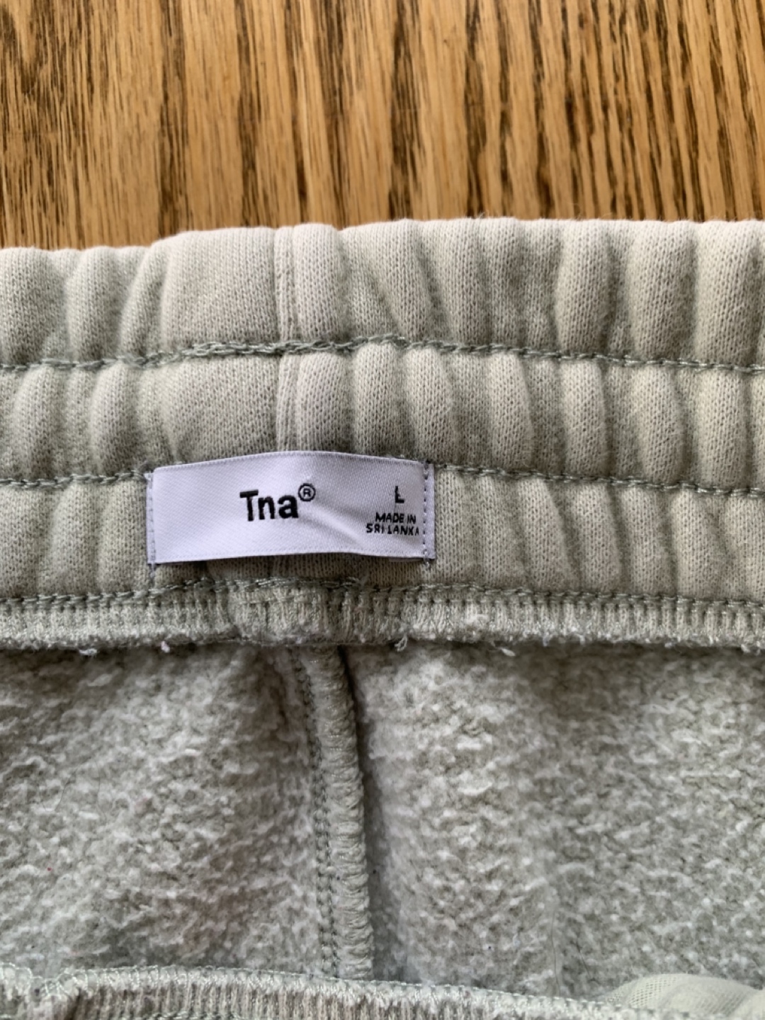 TnA Size Large Light Green Joggers - photo 2