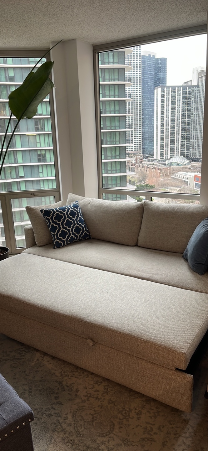 Crate & Barrel sleeper sofa - photo 4