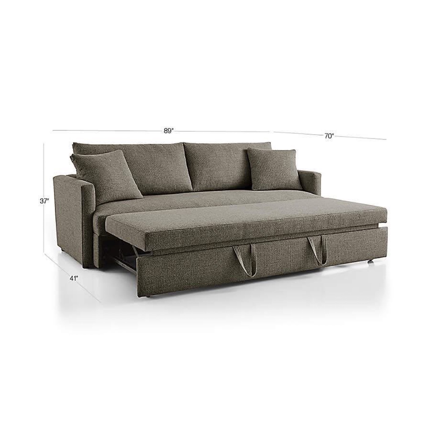 Crate & Barrel sleeper sofa