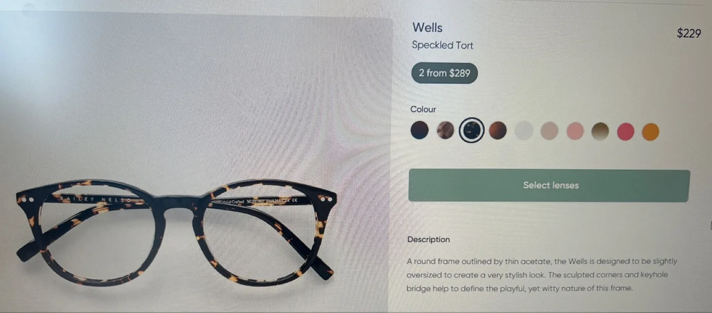 Blue Light Filter Glasses - retail $229 image indicator(2)