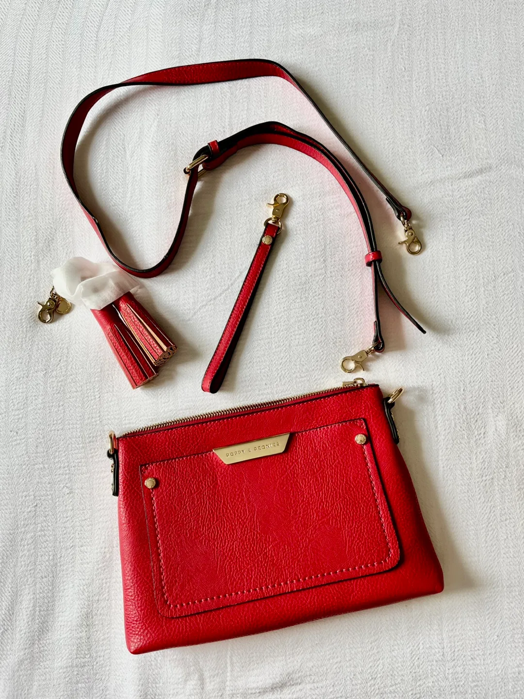 Hobbs & Beacons Red Crossbody Bag image indicator(4)