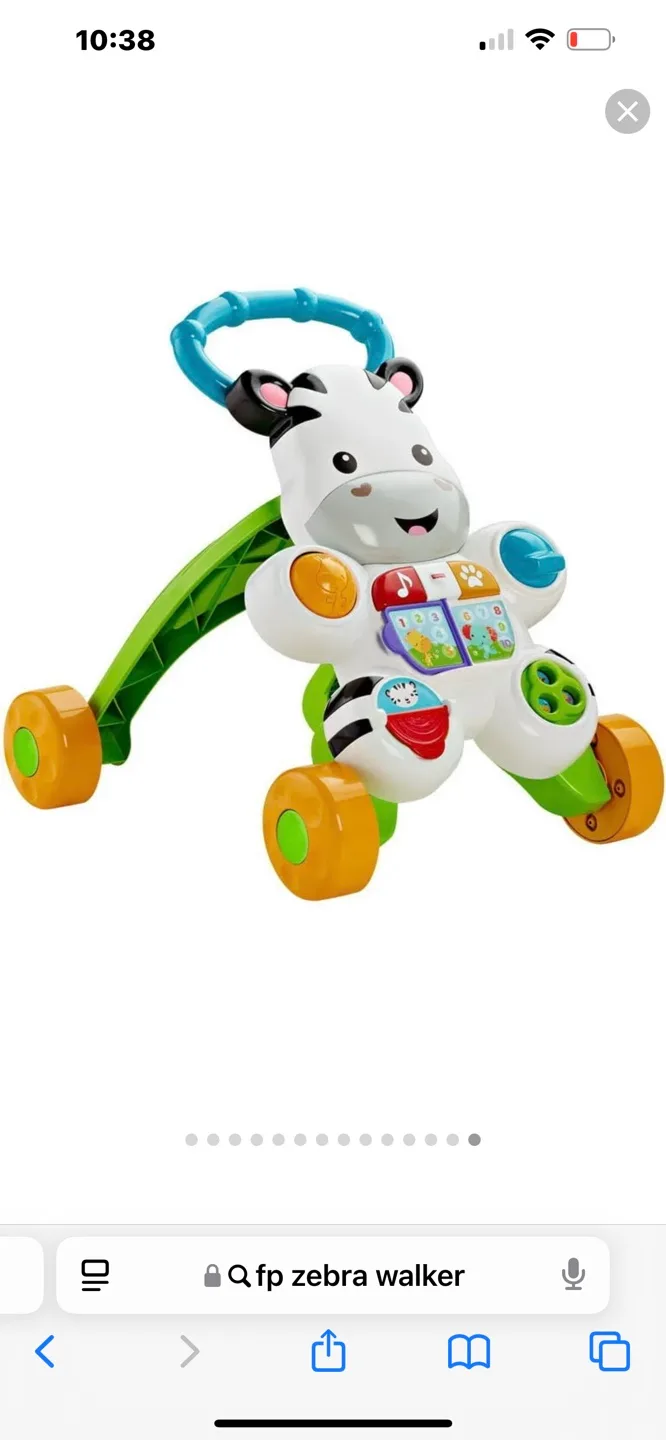 Fisher-Price Zebra Walker image indicator(2)