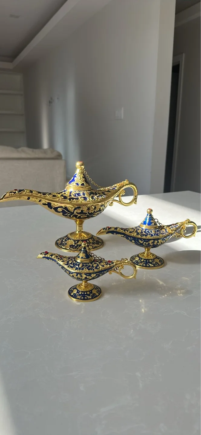 Set of three Aladdin lamps thumbnail