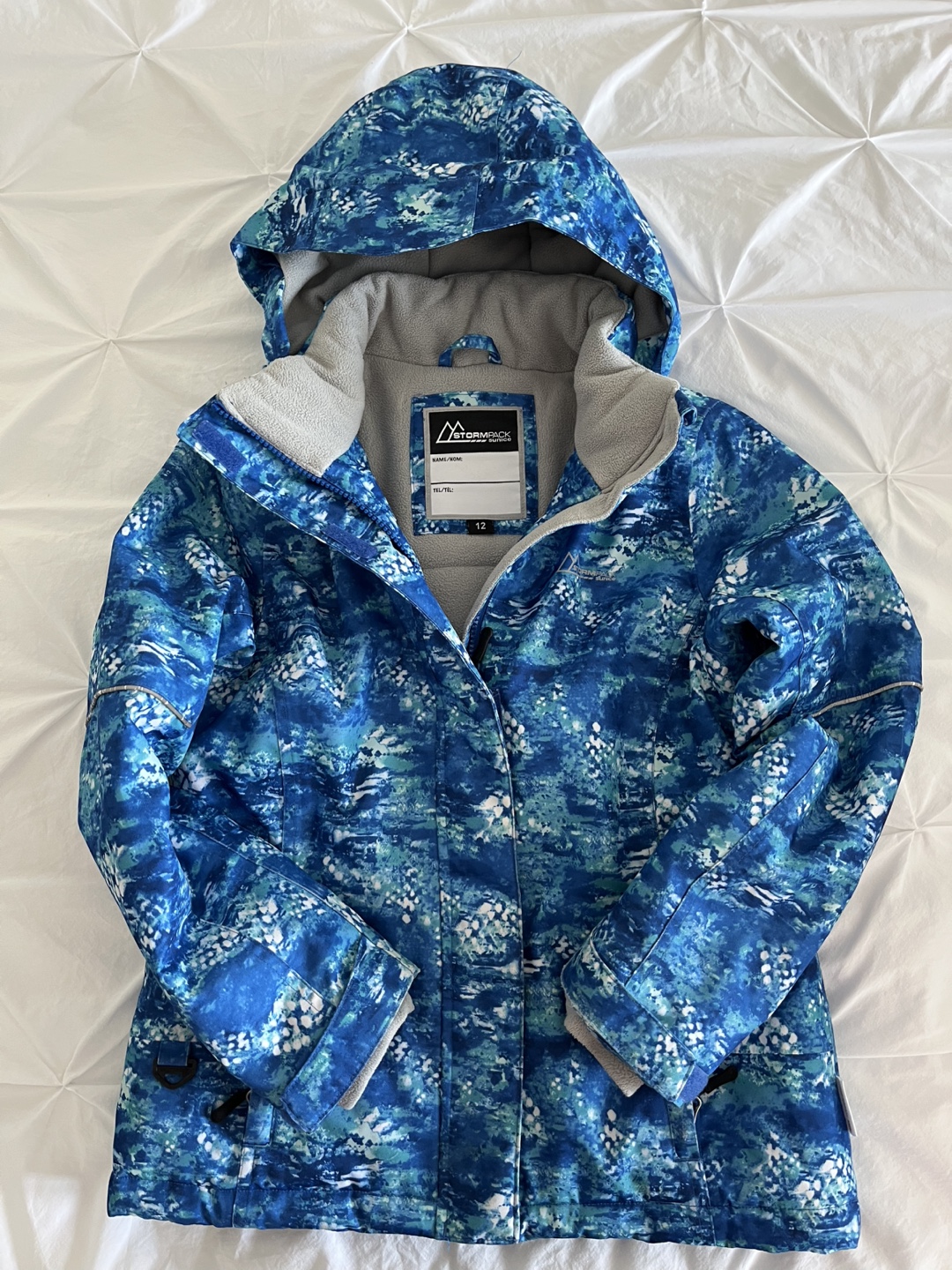 Stompack Girls' Size 12 Ski Jacket and Snow Pants