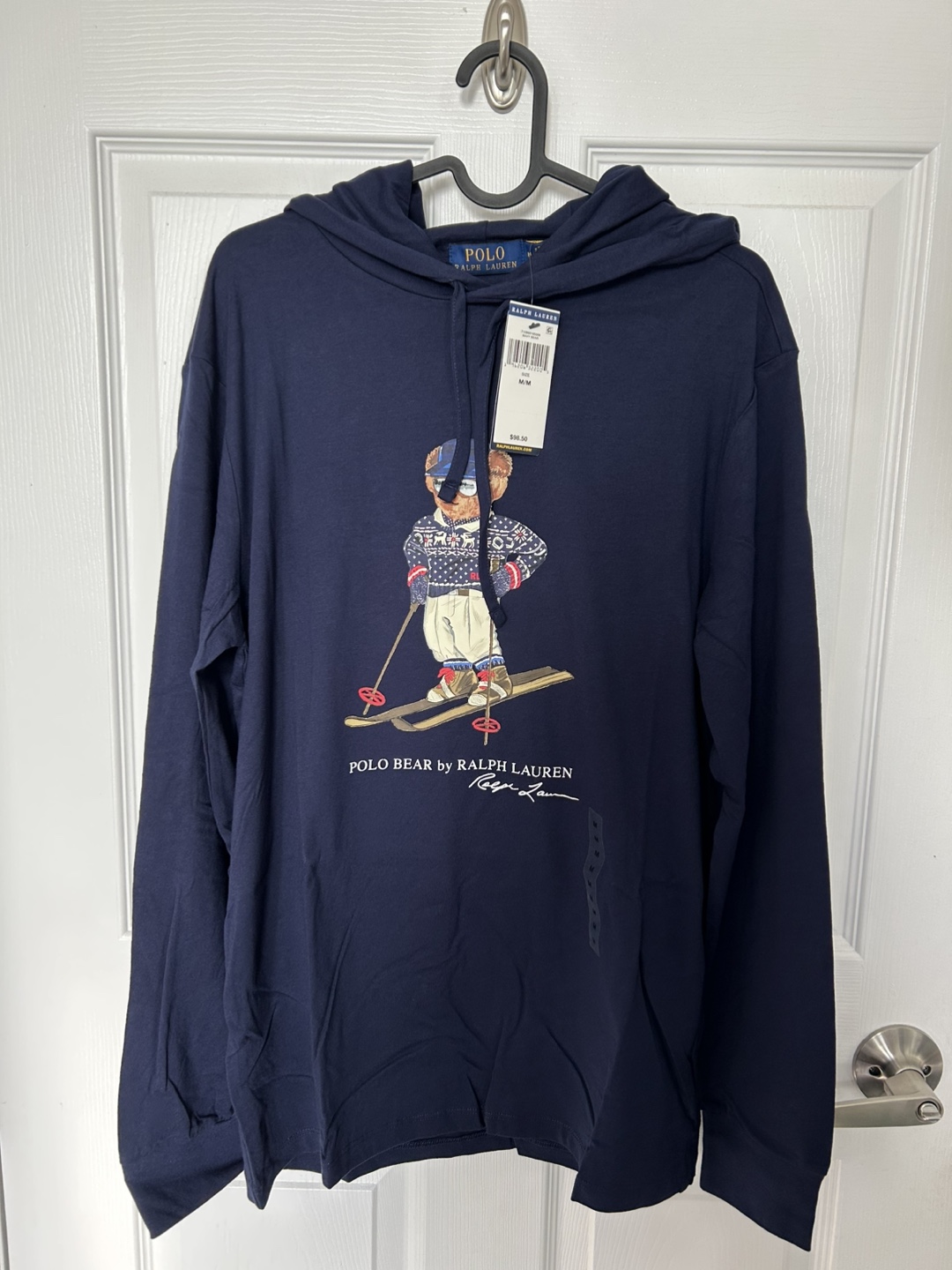 BRAND NEW Polo Ralph Lauren Polo Bear Ski Hoodie Sweatshirt
