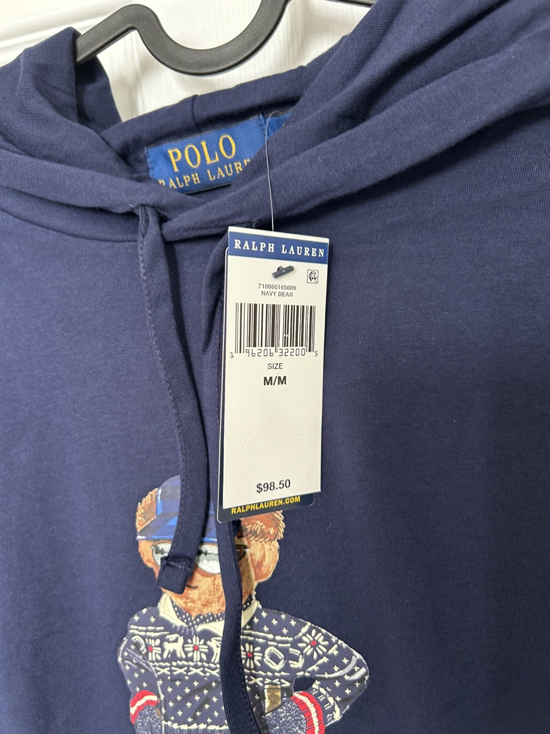 BRAND NEW Polo Ralph Lauren Polo Bear Ski Hoodie Sweatshirt - photo 2
