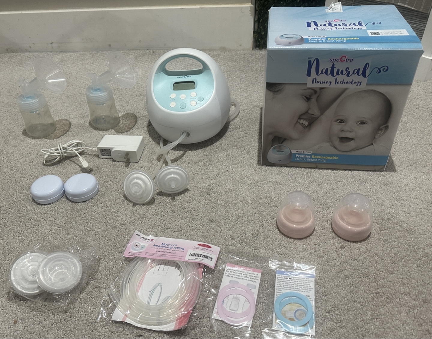 Spectra S1 Plus Premier Rechargeable Double Electric Breast Pump