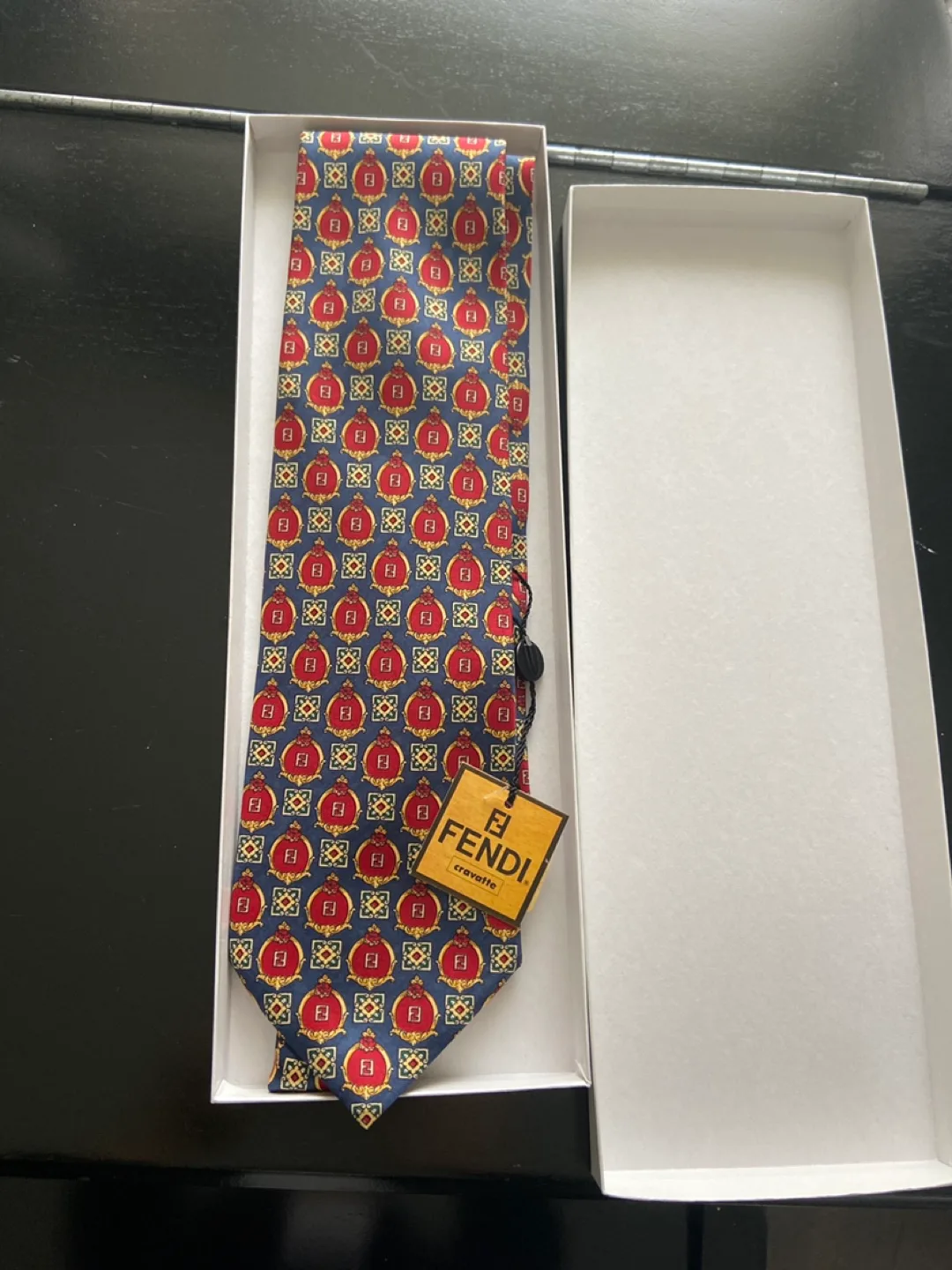 Fendi Silk Tie - New with Box thumbnail