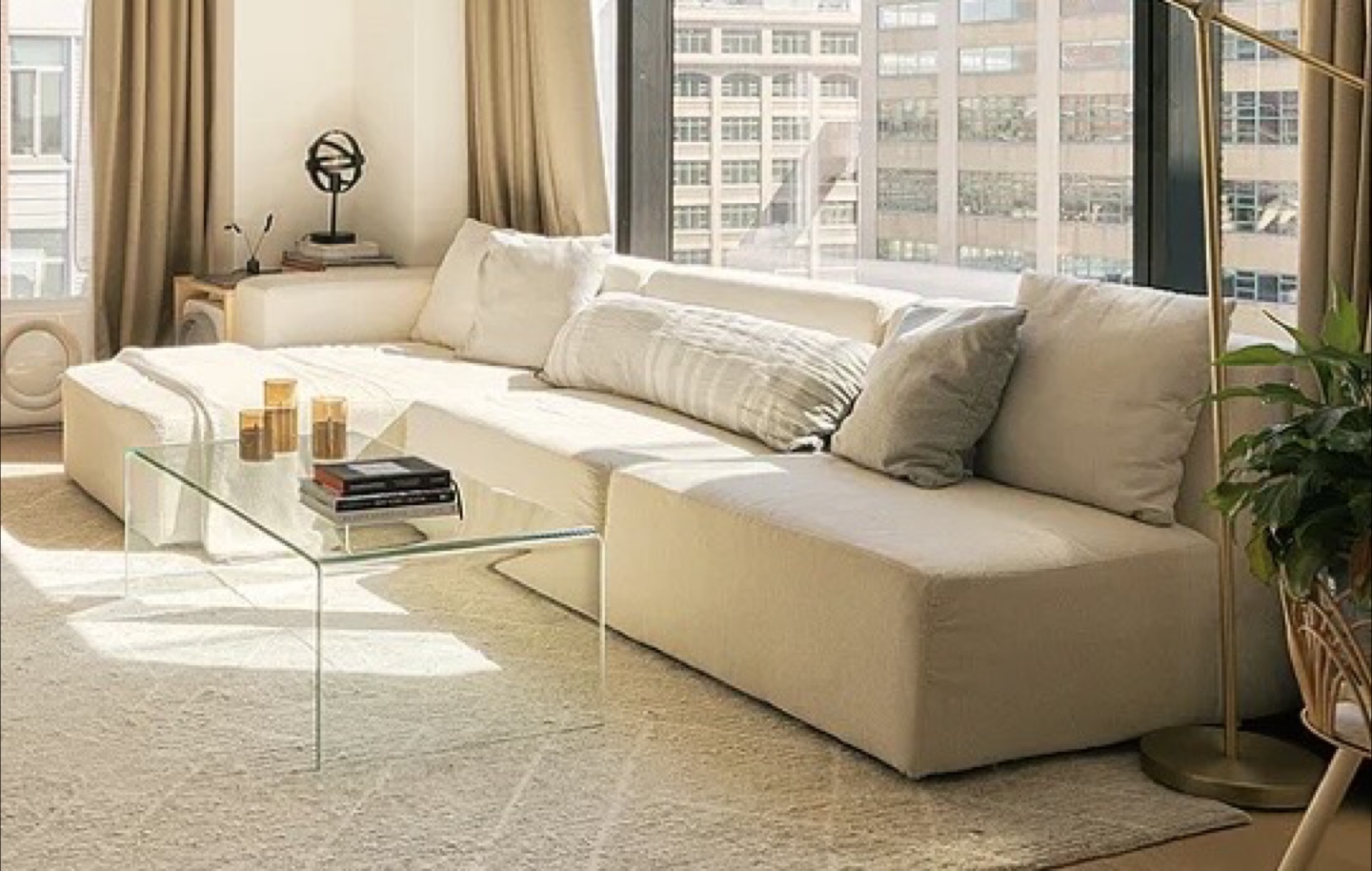 Modular Sofa Sectional - Off-White