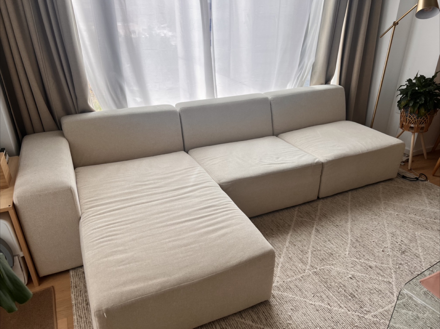 Modular Sofa Sectional - Off-White - photo 3