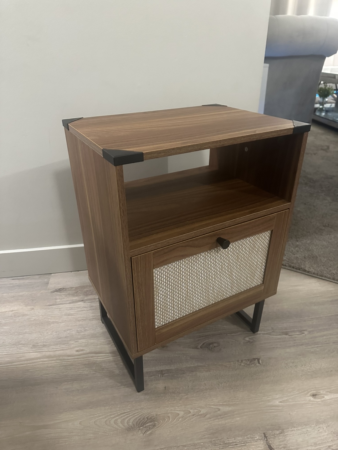 Brand new rattan night stand