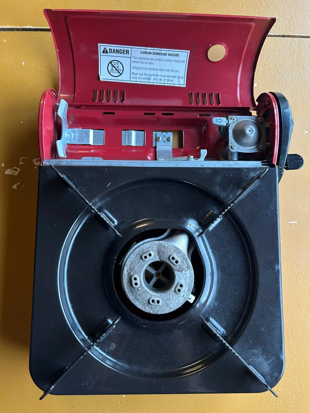 Portable Single Burner Butane Stove image indicator(2)