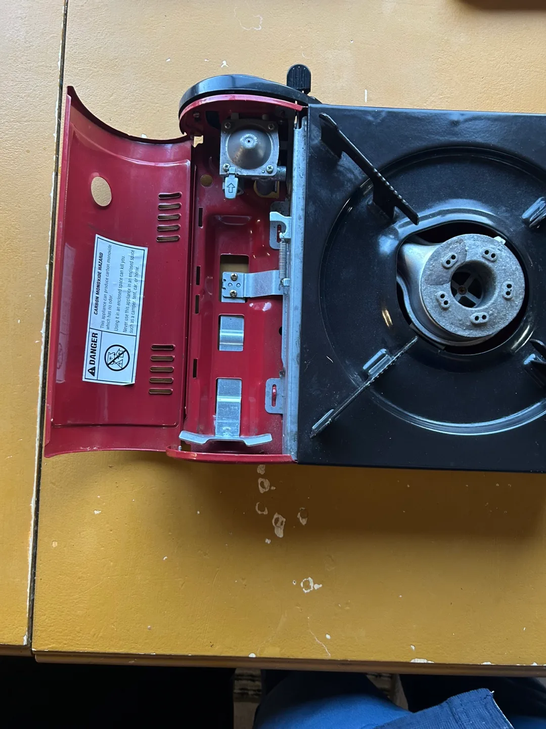 Portable Single Burner Butane Stove image indicator(3)