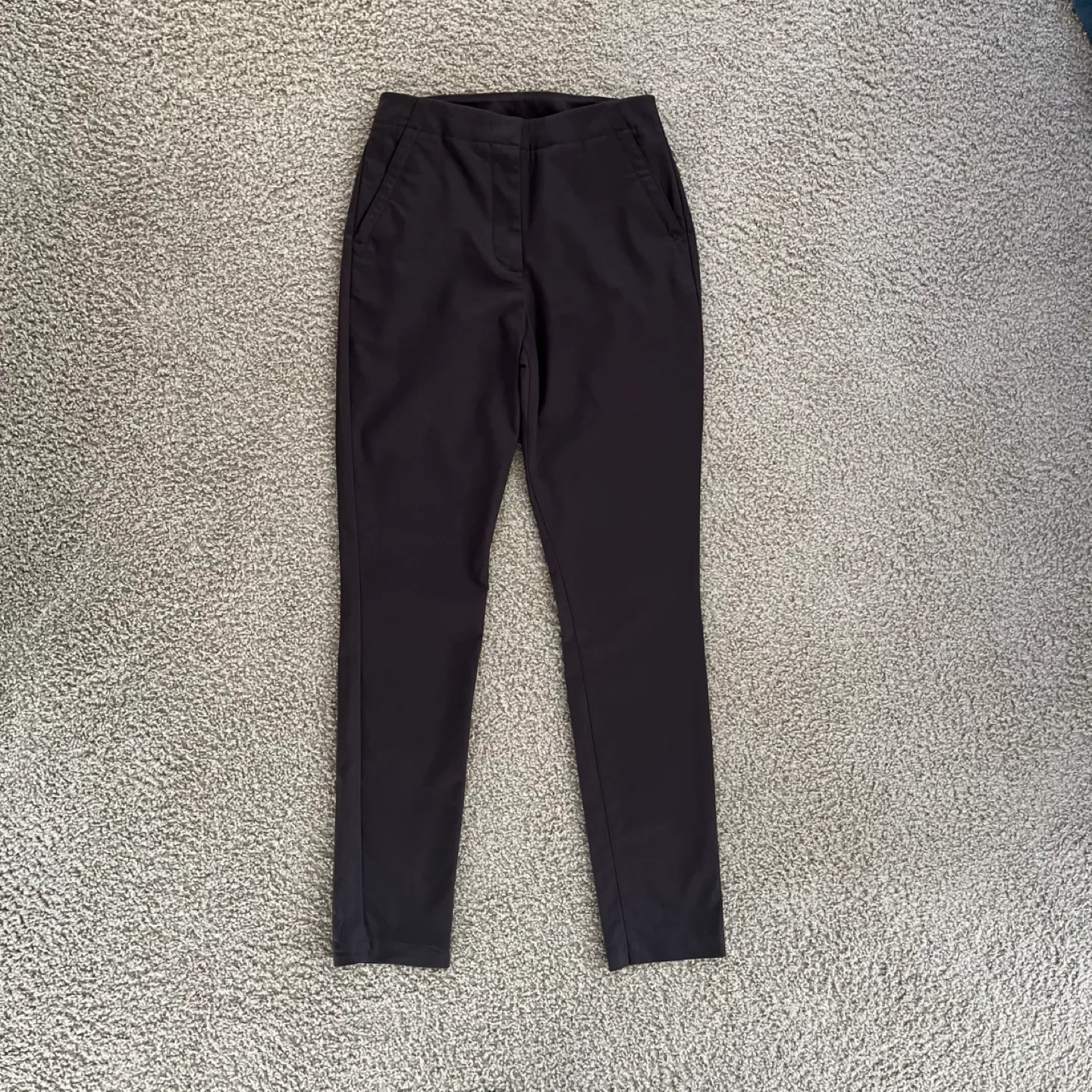 Kit and Ace Navigator Slim-Leg Brown Trousers - Size 6 image indicator(2)