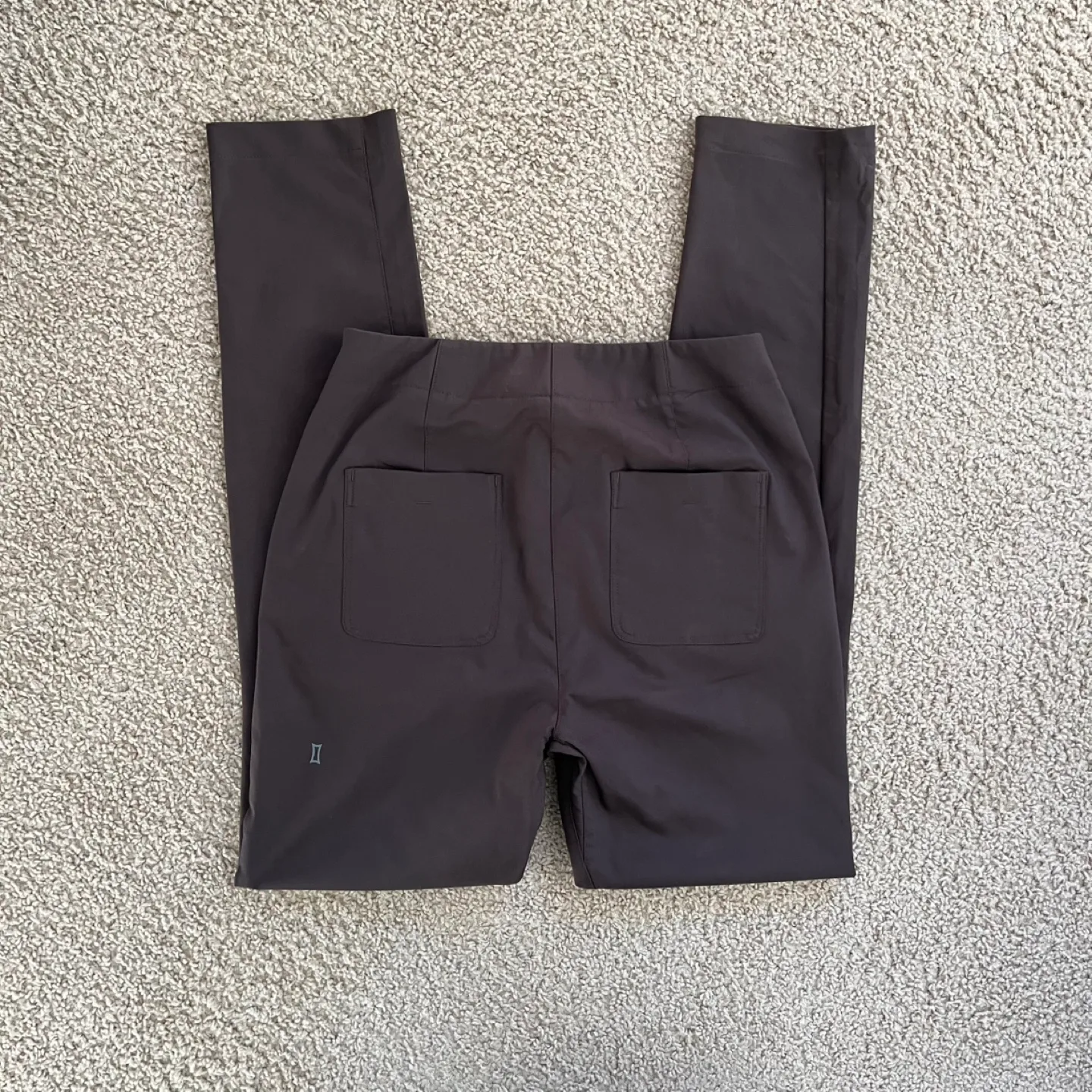 Kit and Ace Navigator Slim-Leg Brown Trousers - Size 6 image indicator(8)