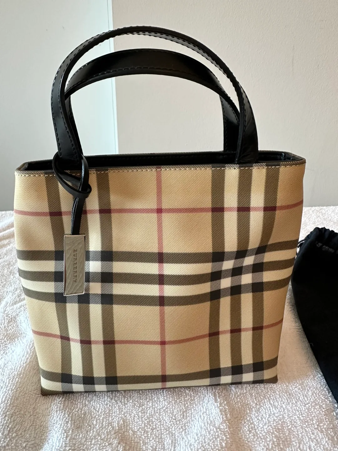 Authentic Burberry Tote Bag