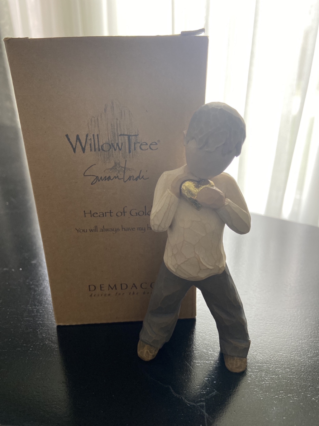 Willow Tree Heart of Gold Figurine