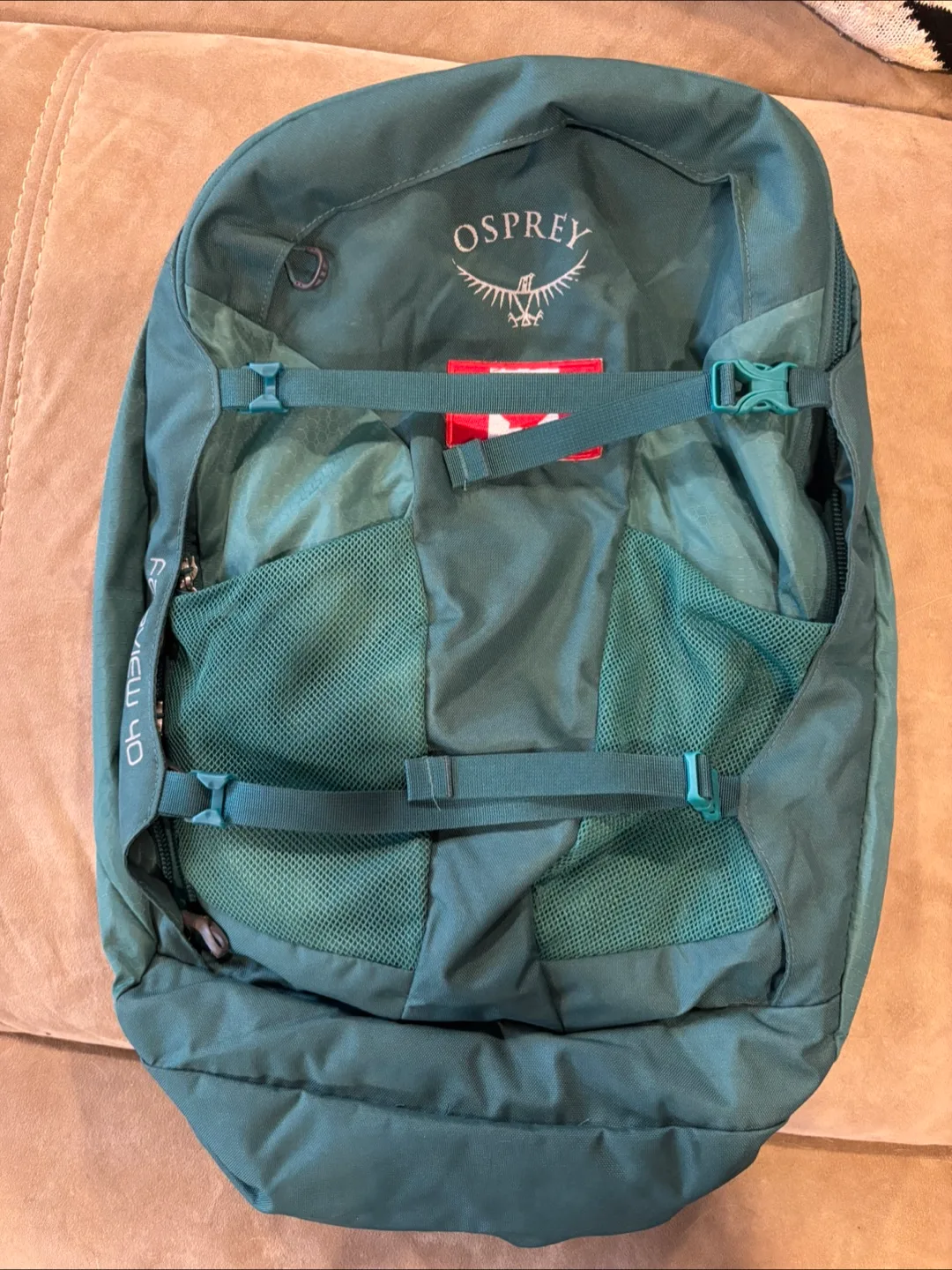Osprey Farpoint 40L Travel Pack - Teal Green image indicator(2)