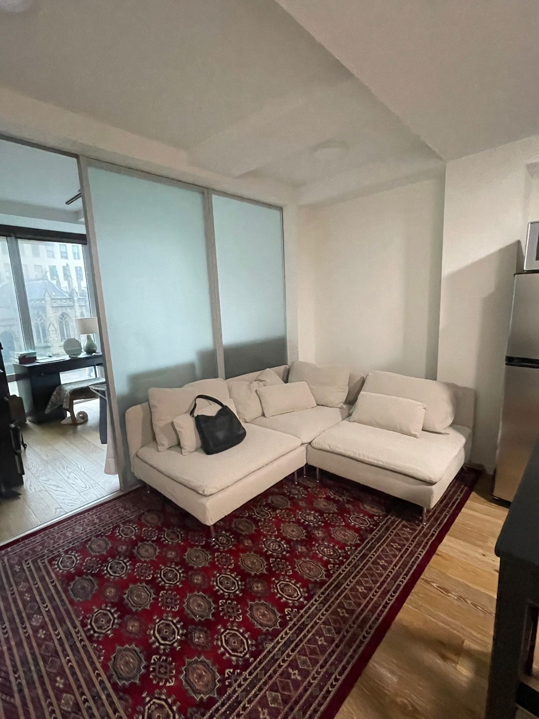 IKEA SÖDERHAMN Sofa - Fridtuna Light Beige Sectional Sofa
