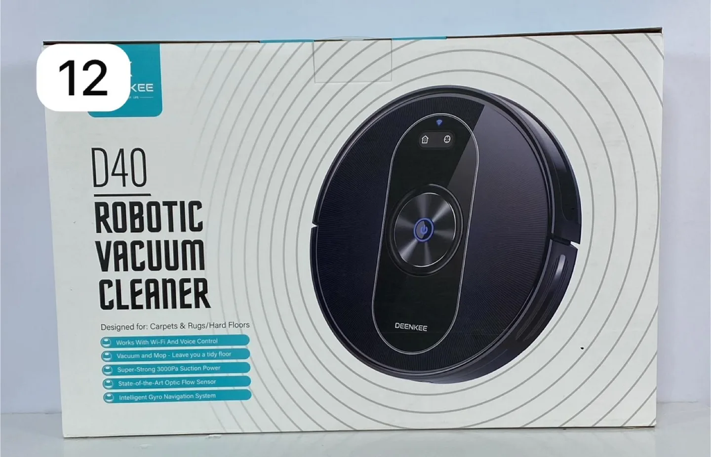 ✨DEENKEE D40 Robotic Vacuum Cleaner thumbnail