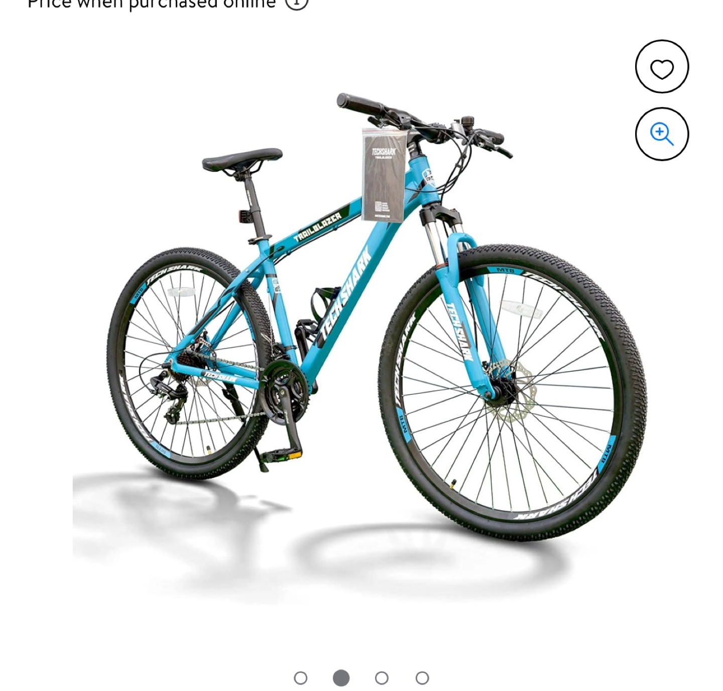 Techshark Trailblazer 2.0 11-Speed Mountain Bike - Blue - photo 2
