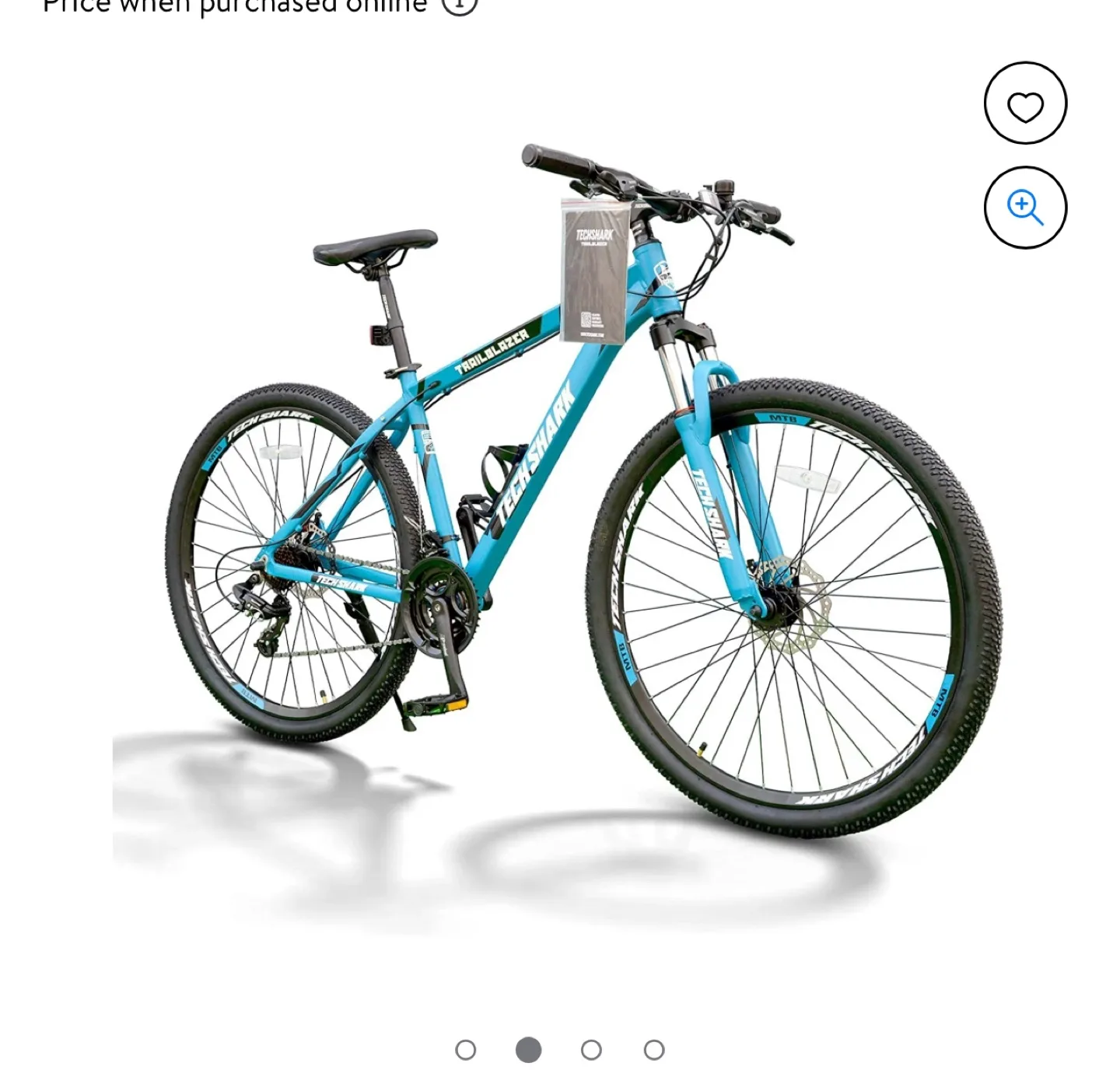 Techshark Trailblazer 2.0 11-Speed Mountain Bike - Blue image indicator(2)