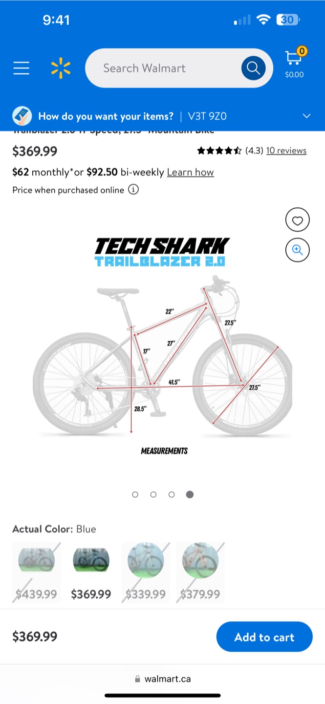 Techshark Trailblazer 2.0 11-Speed Mountain Bike - Blue - photo 4