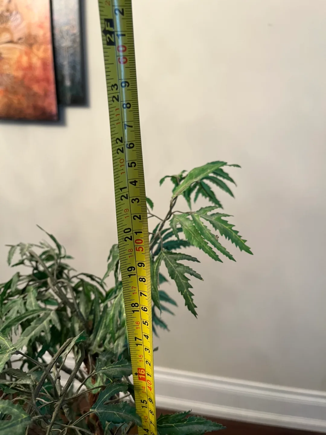 Artificial Bonsai Tree in Dark Blue Pot image indicator(3)