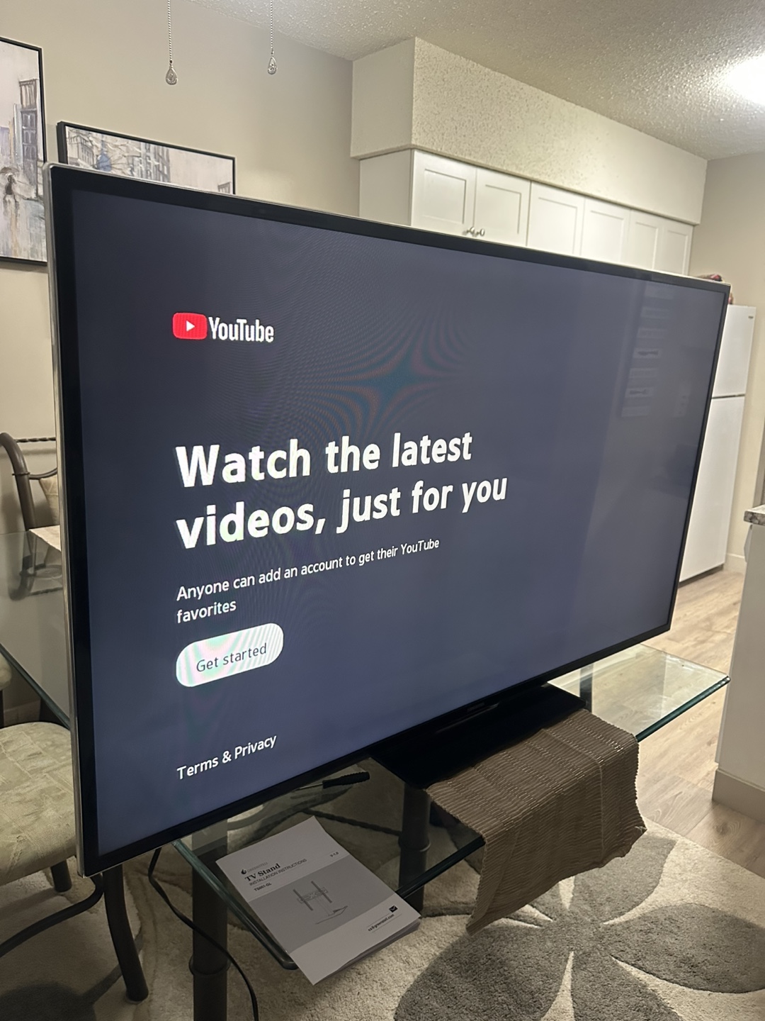 55-inch Samsung Smart TV in flawless condition