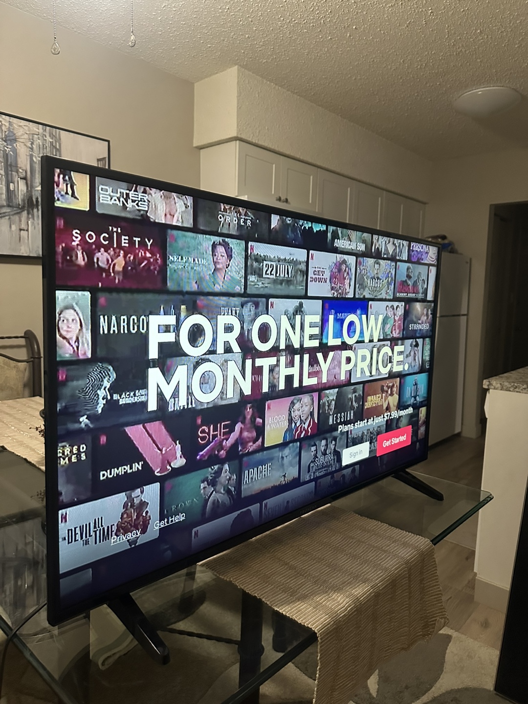 46-inch smart TV in immaculate, like-new condition - photo 3
