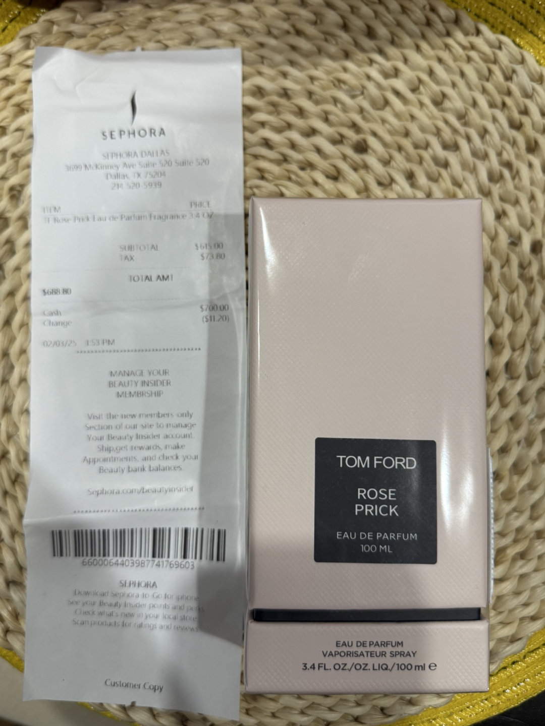 Brand New sealed Tom Ford Rose Prick perfume - photo 5