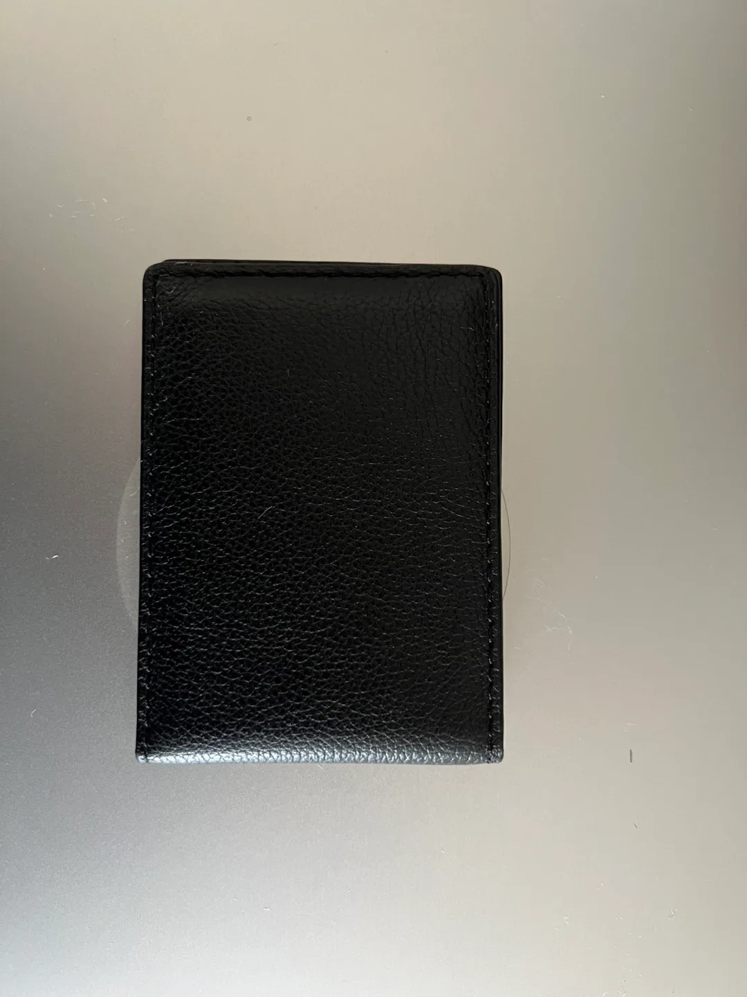 Coach Compact Billfold Wallet - Black Leather image indicator(3)