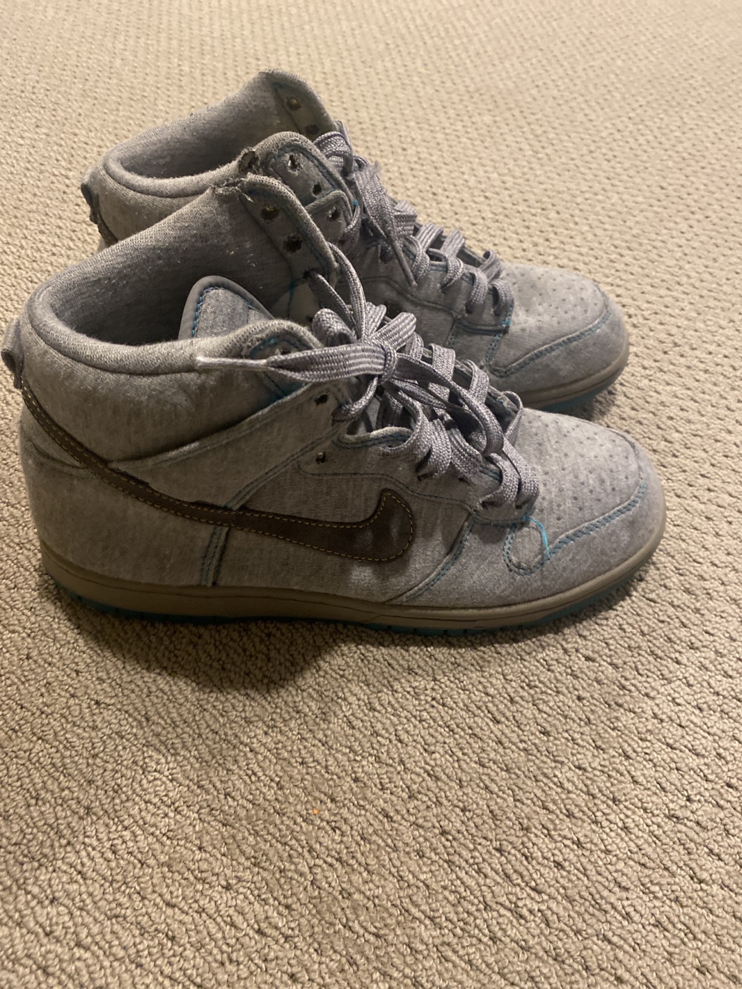Nike SB Dunk High Premium "Heathered Grey"